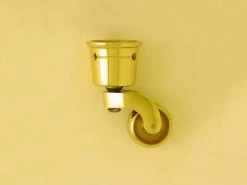 Northcote - Cup Castor - Brass Wheel D25, 32, 35mm