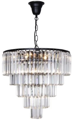 Interior Light - Celestial Matt Black - 3/4/5 Tier Pendant Chandelier -Home Hardware 2b3f33 9f52b92fe16240e9b28eb07575812e00mv2