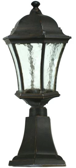 Exterior Light - Strand - Small Pillar Mount