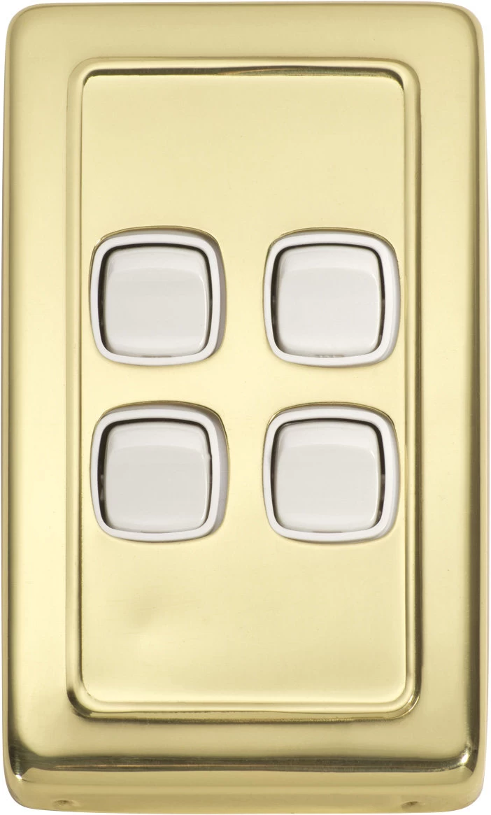 TradCo - 4 Gang Rocker Switch H115xW72mm 6 TradCo - 4 Gang Rocker Switch H115xW72mm - Image 4
