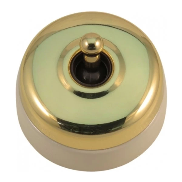 Classic Electric - 30 Series - Porcelain Base Switch - White 3 Classic Electric - 30 Series - Porcelain Base Switch - White