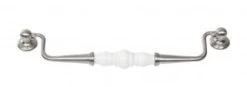 Marina Isles - County Kent - White Porcelain Bale Drop Handle 224, 320mm