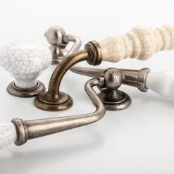 Castella - Heritage - Estate Porcelain Drop Bale 'D' Pull Handle 224mm -Home Hardware 2b3f33 b9177b134ead45d8a53e52ad4c456b74mv2