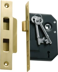 TradCo - Internal Use Mortice Lock - 3 Lever B44mm