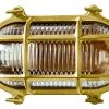 Exterior Light - Solid Brass - Admiral - Nautical Under Eave Or Wall Bracket