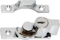 TradCo - Sash Window Fastener - Key Operated Narrow Locking