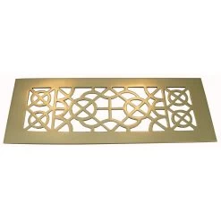 Domino Brass - Vent Duct Cover Only - 1602 Design 335x137mm