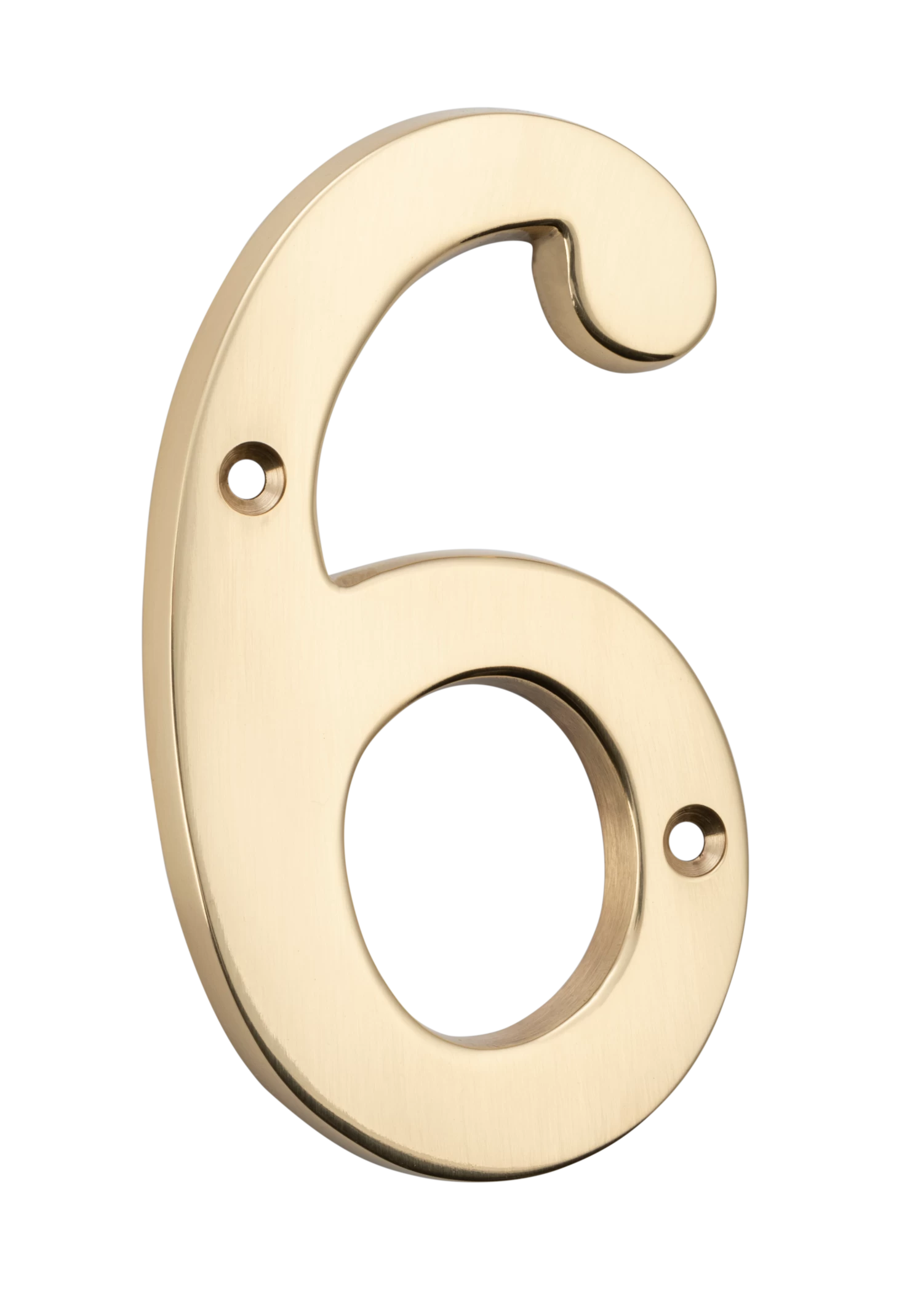 TradCo - Numerals - Polished Brass H100mm 8 TradCo - Numerals - Polished Brass H100mm - Image 6