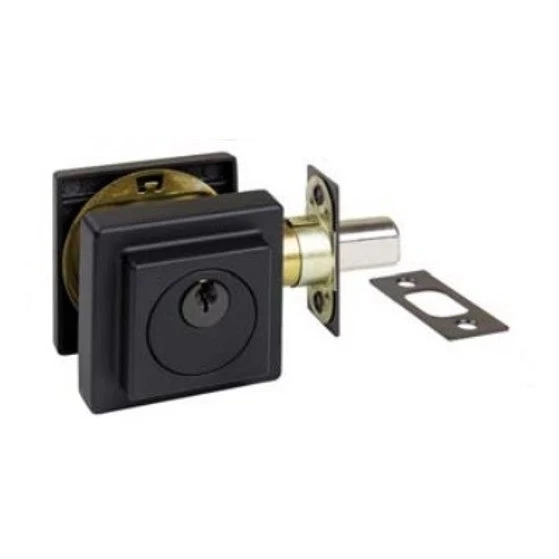 Zanda - Square Stepped Slimline Deadbolt H63xW63mm 3 Zanda - Square Stepped Slimline Deadbolt H63xW63mm