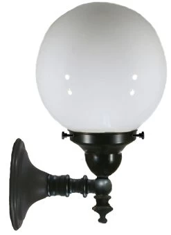 Interior Light - Koscina - Patina Black Sphere Wall Bracket