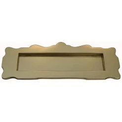 Domino Brass - Letter Plates - Ornate 280x105mm