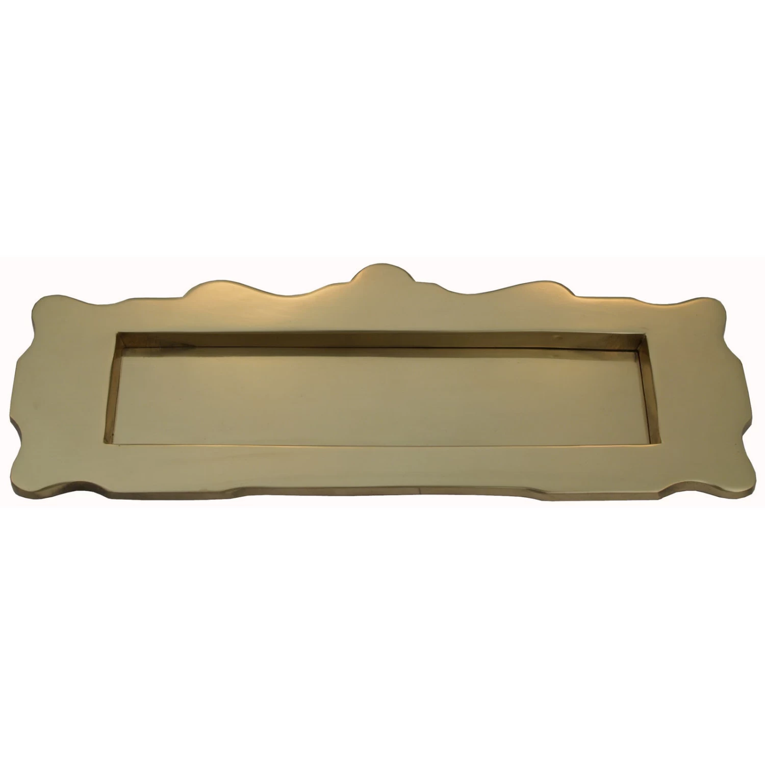 Domino Brass - Letter Plates - Ornate 280x105mm 3 Domino Brass - Letter Plates - Ornate 280x105mm