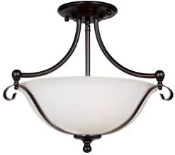 Interior Light - Dallas - Semi Flush