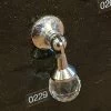 KR Lucas - Crystal Cupboard Teardrop Pull - Sphere Pendant D20mm