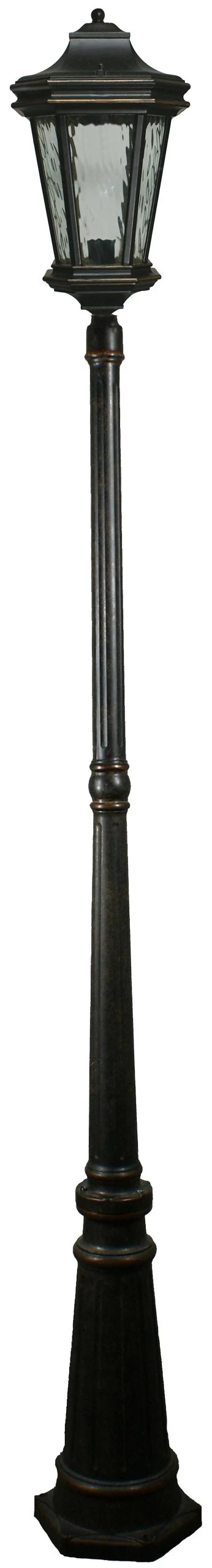 Exterior Light - Tilburn - Large On Single Post 3 Exterior Light - Tilburn - Large On Single Post