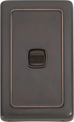 TradCo - 1 Gang Rocker Switch H115xW72mm