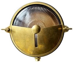 Exterior Light - Solid Brass - Marina - Nautical Wall Bracket