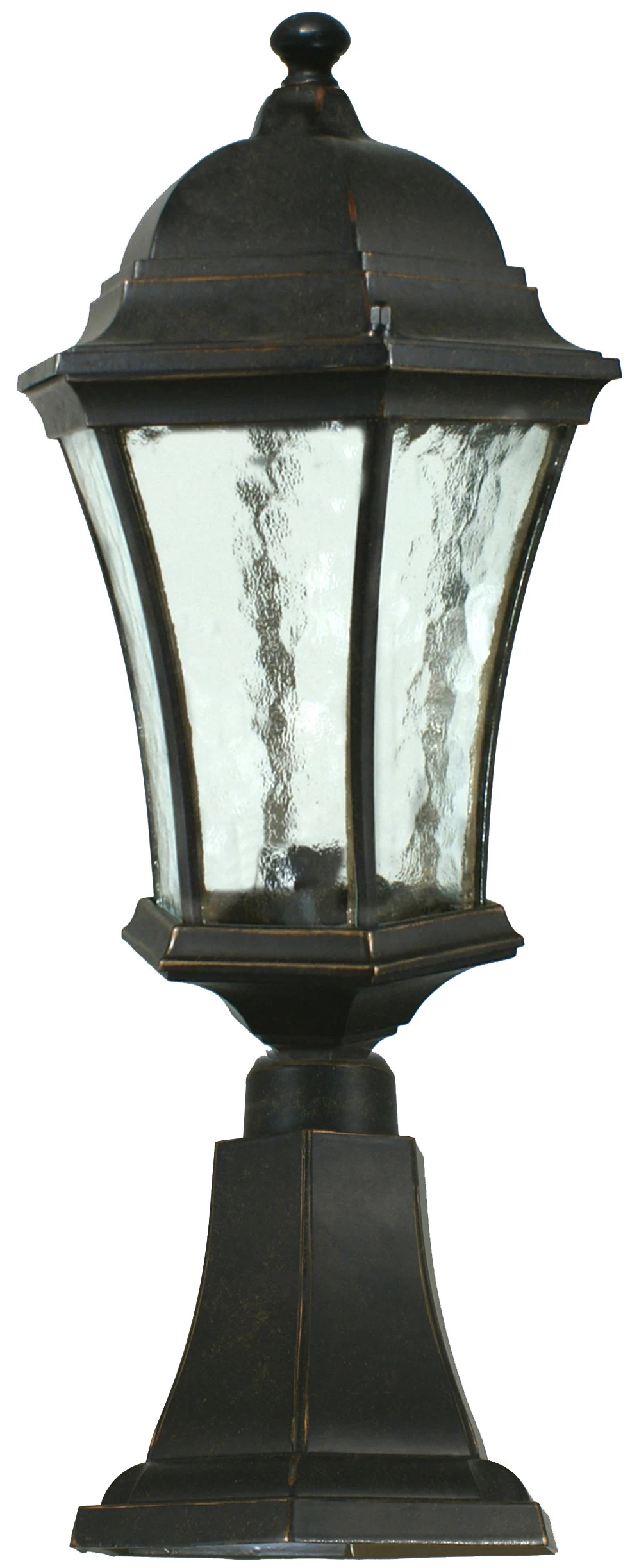 Exterior Light - Strand - Medium Pillar Mount 3 Exterior Light - Strand - Medium Pillar Mount