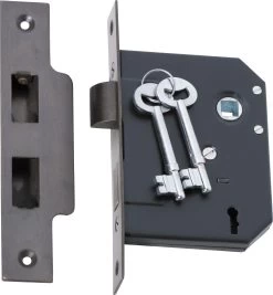 TradCo - Internal Use Mortice Lock - 3 Lever B57mm