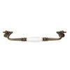 Marina Isles - Provincial - Versailles White Porcelain Drop Handle - 160, 224mm