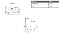 RAK Bathware - Washington - Close Coupled Toilet Suite With Top Push Flush -Home Hardware 2b3f33 de2e6237c00d43c498a8dcd781c20031mv2