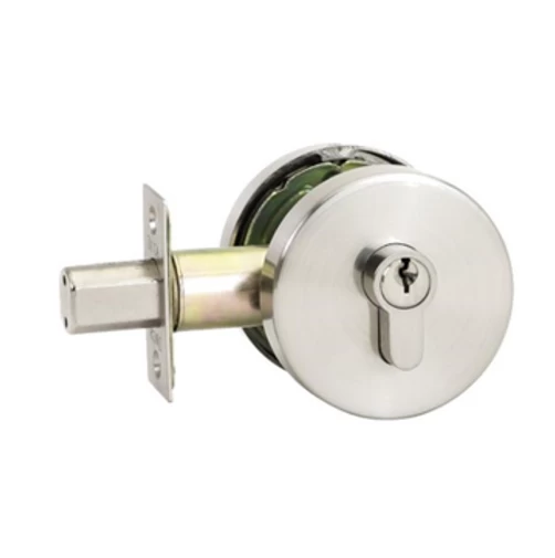 Zanda - Triad - Round Slimline Deadbolt D65mm 3 Zanda - Triad - Round Slimline Deadbolt D65mm