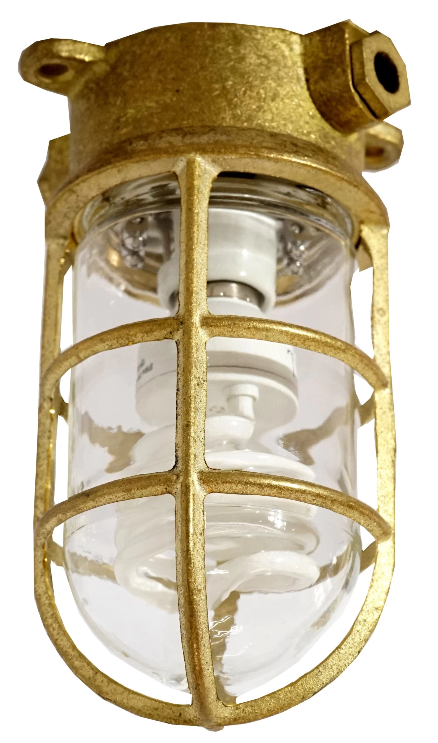 Exterior Light - Solid Brass - Regatta - Nautical Under Eave Or Wall Bracket 3 Exterior Light - Solid Brass - Regatta - Nautical Under Eave Or Wall Bracket