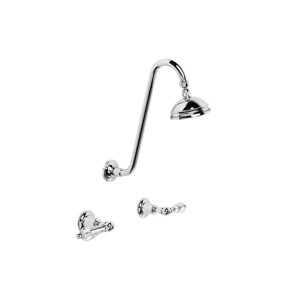 Brodware - Neu England - Extended Arm Shower Set With 100mm Rose 1.8010.02.2.01+ 4 Brodware - Neu England - Extended Arm Shower Set With 100mm Rose 1.8010.02.2.01+ - Image 2
