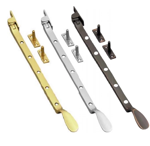 Superior Brass - Casement Window Stay - Classic Base Fix L200, 330mm 3 Superior Brass - Casement Window Stay - Classic Base Fix L200, 330mm