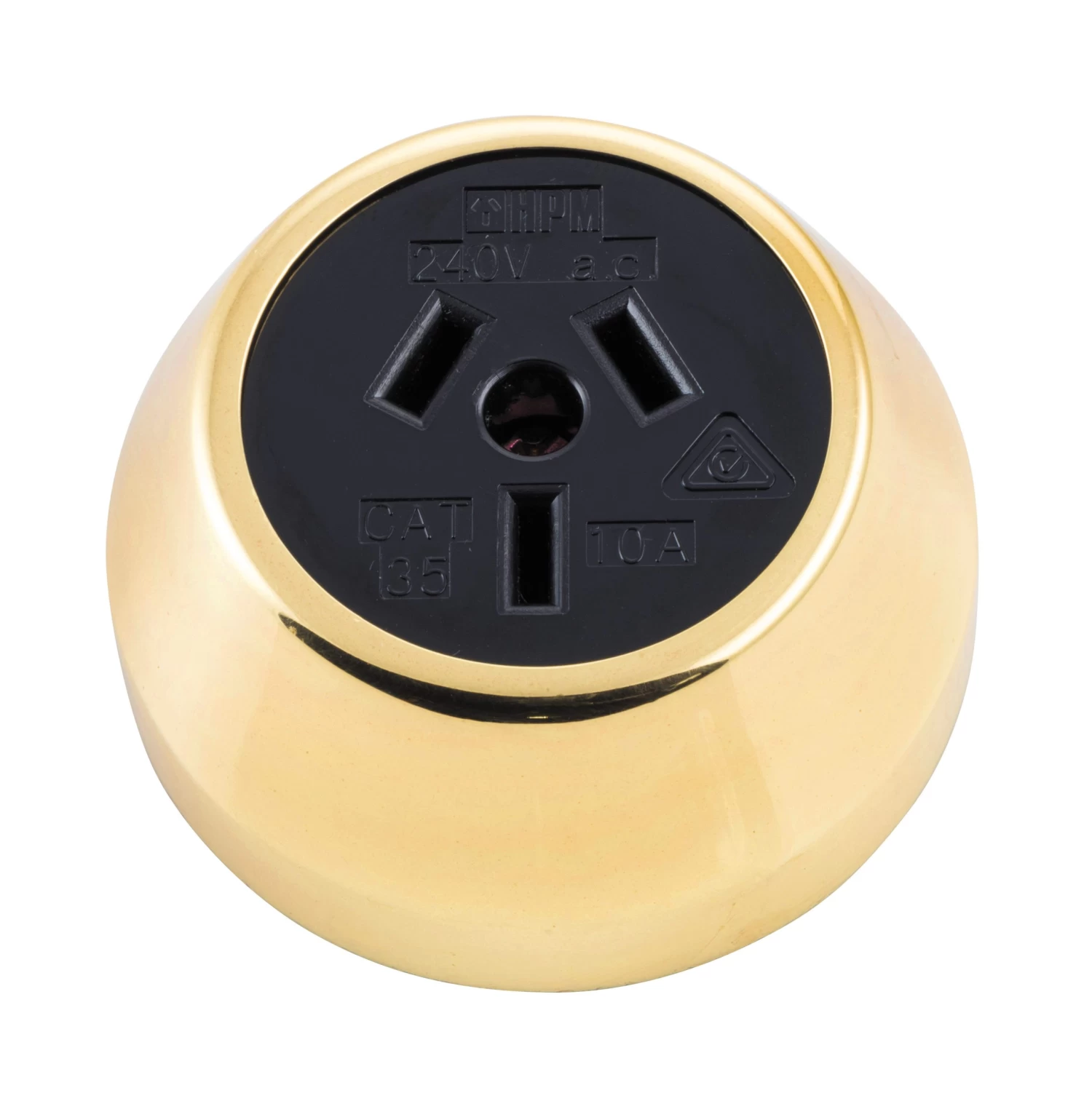 TradCo - Federation Period Powerpoint Socket D60mm 8 TradCo - Federation Period Powerpoint Socket D60mm - Image 6