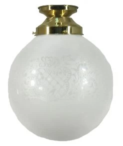 Interior Light - Sphere Sheffield Etched - Polished Brass Batten Fix -Home Hardware 2b3f33 faca4dc981dc4585a199653124c7654fmv2