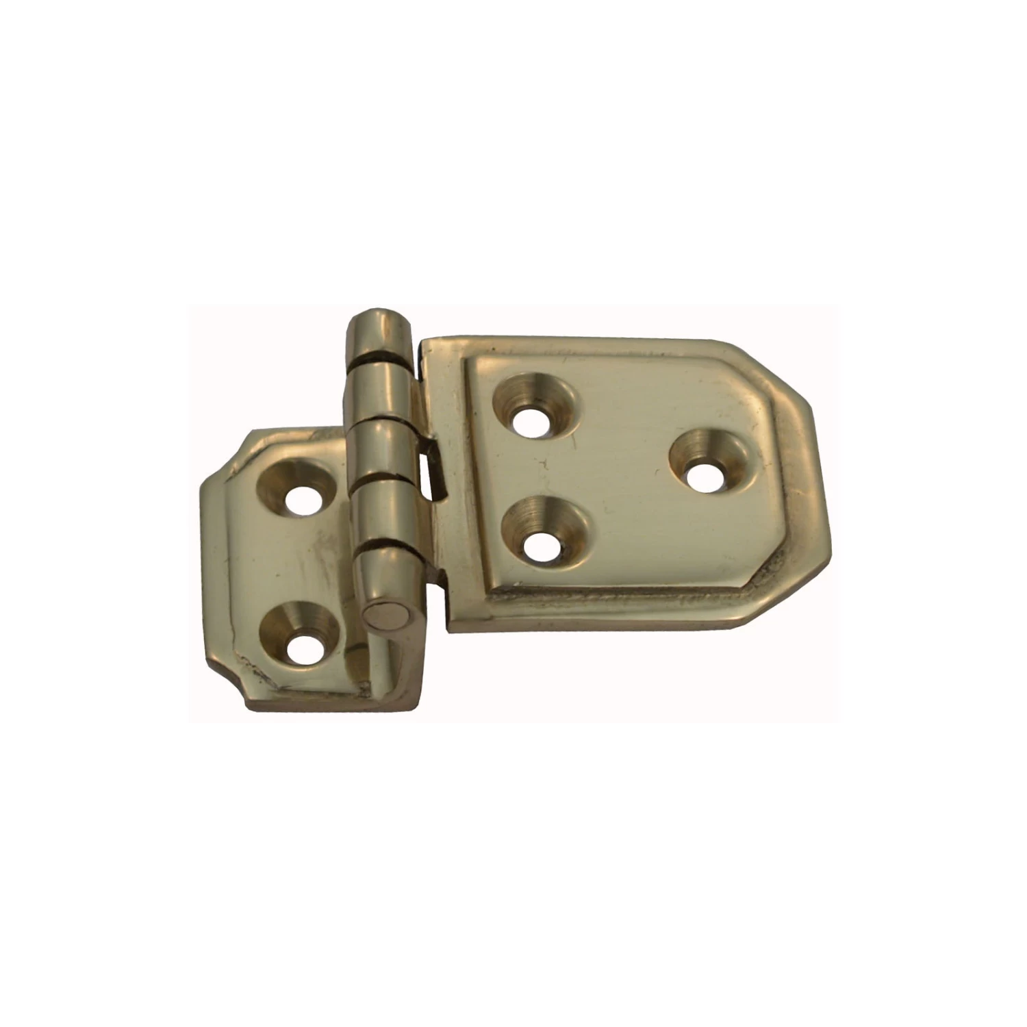 Domino Brass - Squared Offset Cabinet Hinge H29xW50mm 4 Domino Brass - Squared Offset Cabinet Hinge H29xW50mm - Image 2